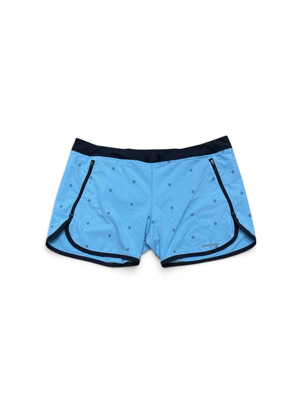 Patagonia Women's Strider Running Shorts Size Extra Large XL Light Blue